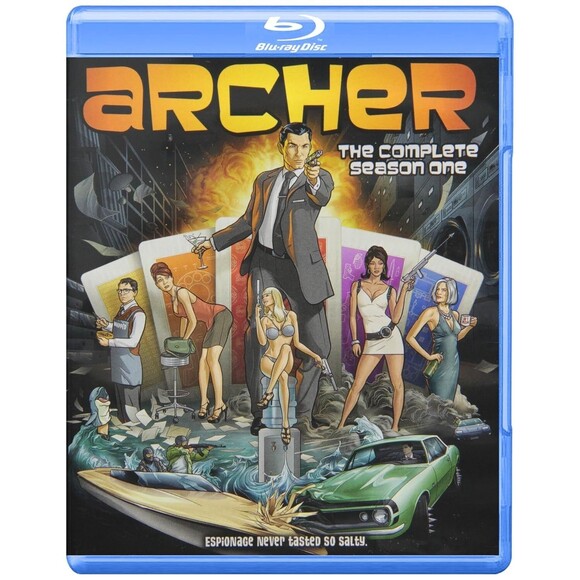 Archer: Complete Season 1 [Blu-ray] - 10 Episodes & Bonus Features -New Open-Box - Picture 1 of 5